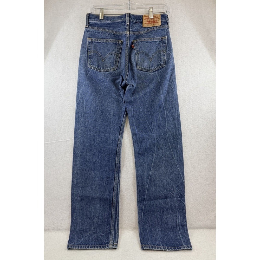 Vintage Levi's 501XX Button Fly Straight Leg Denim Jeans Size, Actual 29x29.5 - Picture 4 of 14
